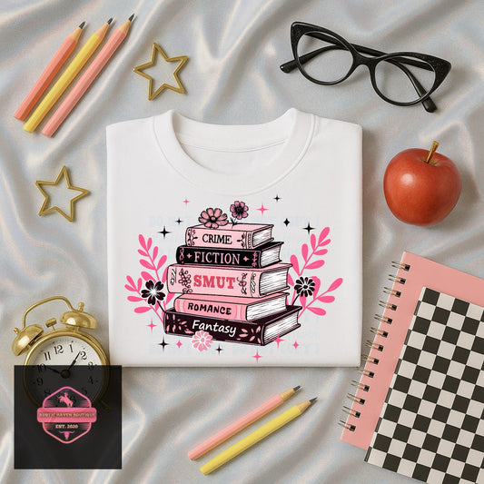 Book Stack Tee