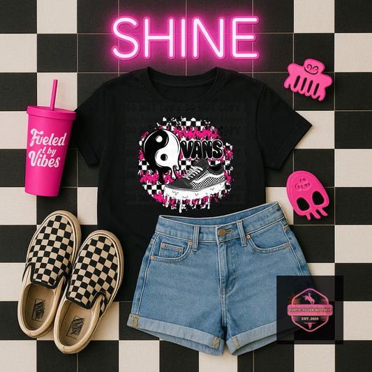 Pink Vans Drip Tee