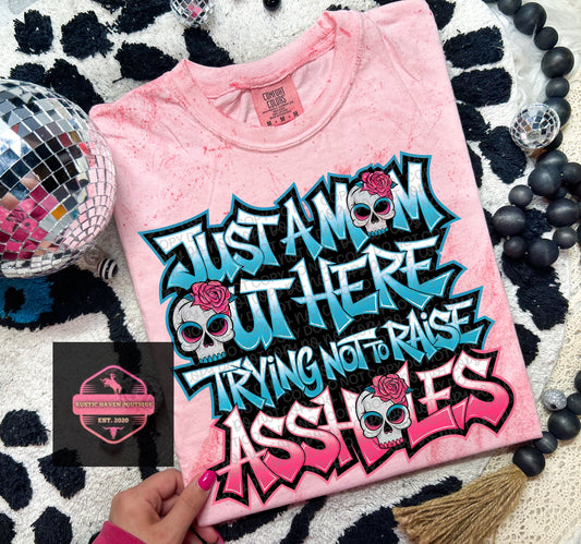 Just a Mom trying Tee