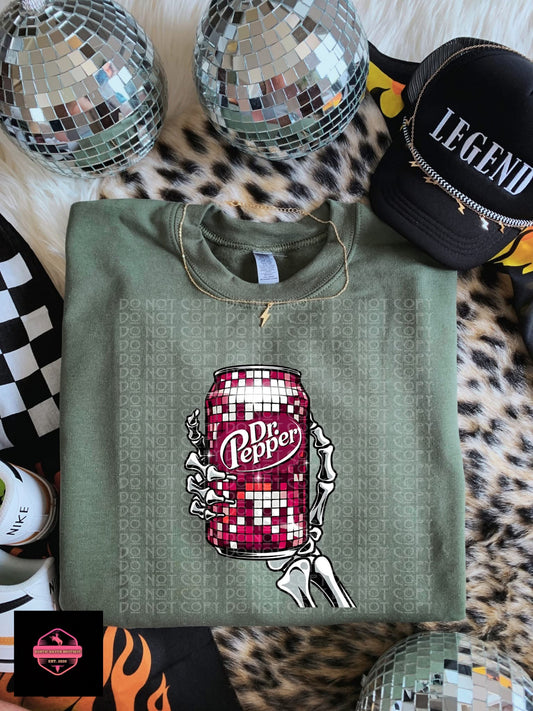 Skeleton Dr Pep Tee & Sweatshirt