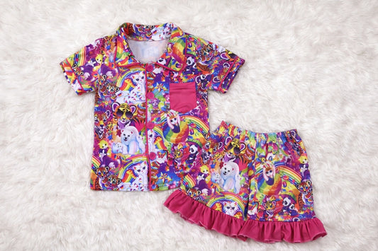 Wild Rainbow Short Set