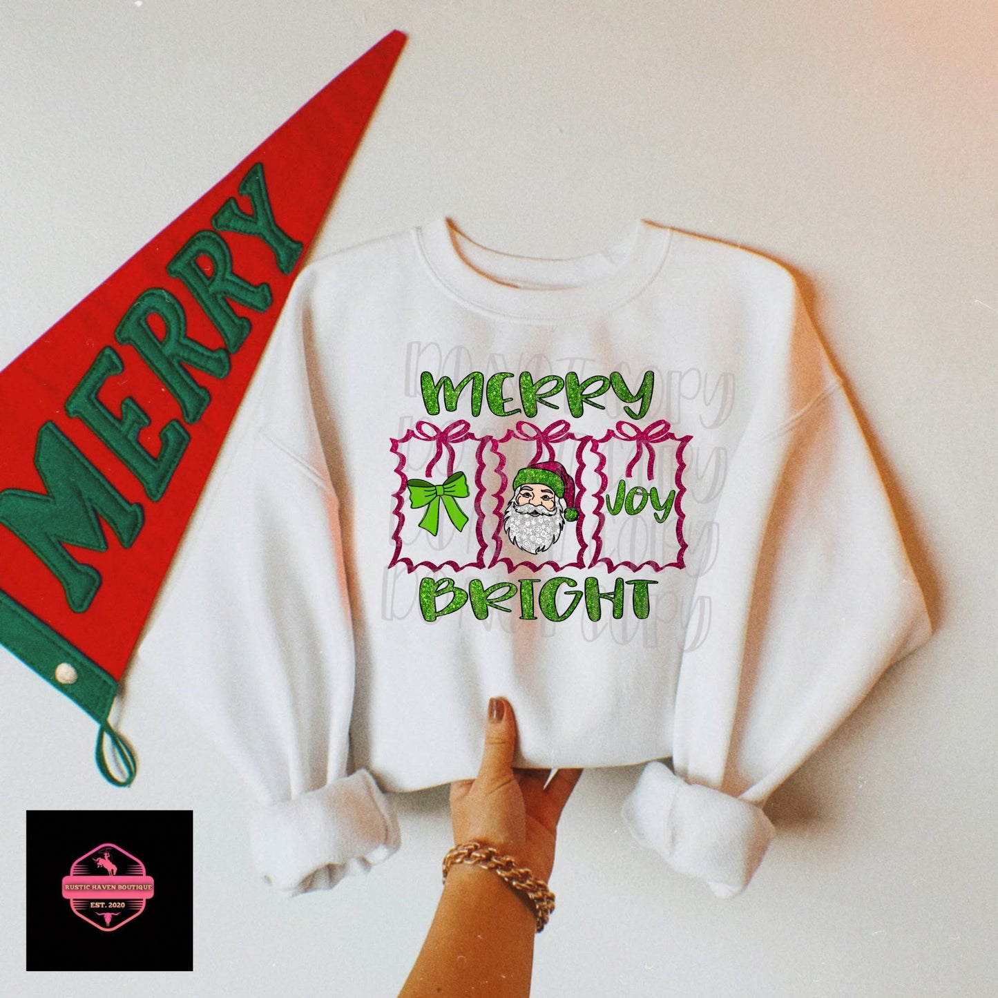 Merry Bright Tee & Sweatshirt