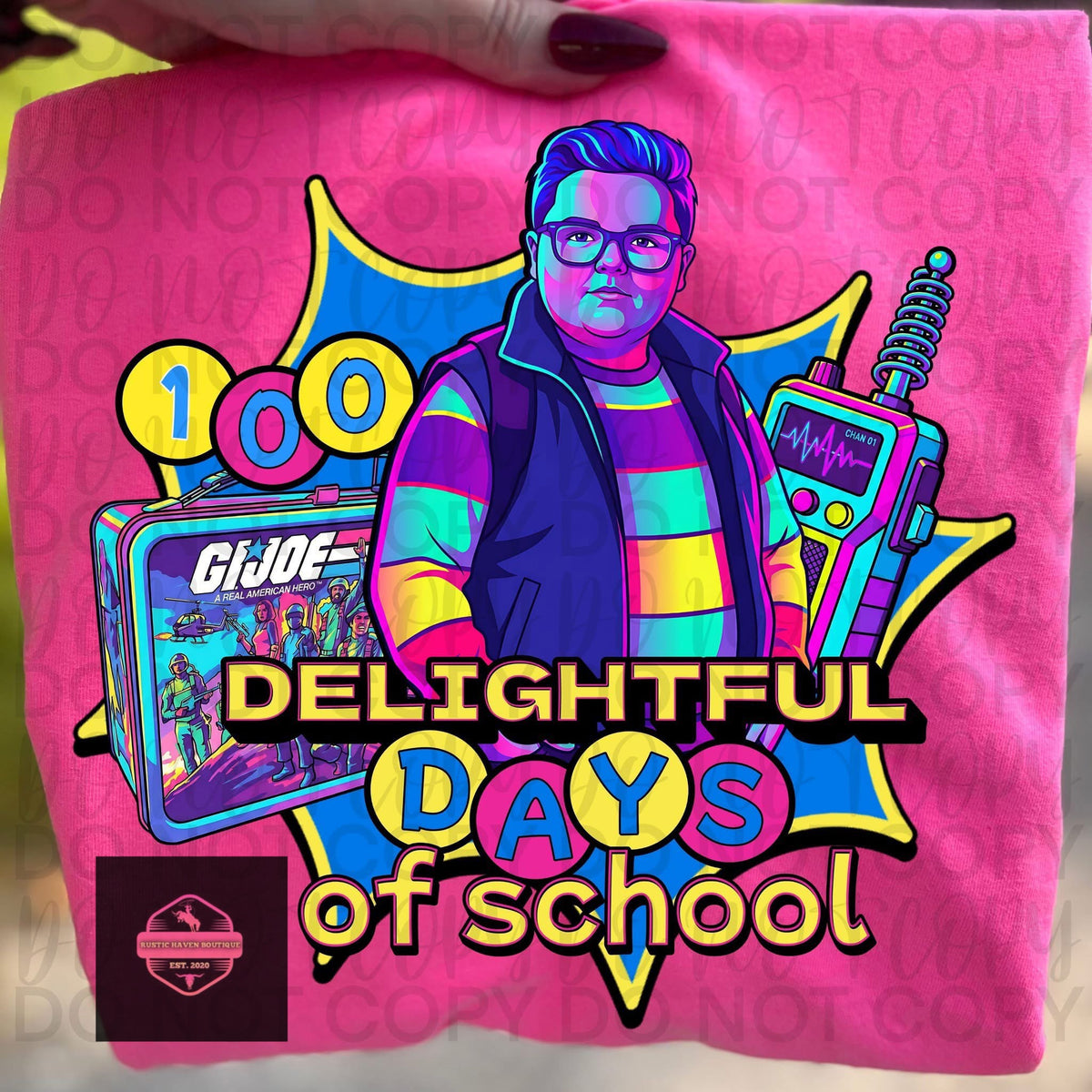 100 Delightful Days Youth Tee