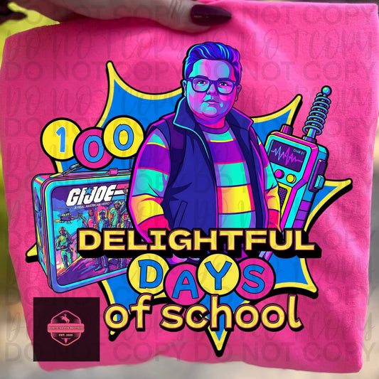 100 Delightful Days Youth Tee
