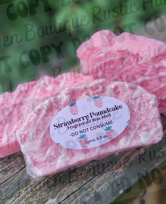 Strawberry Poundcake