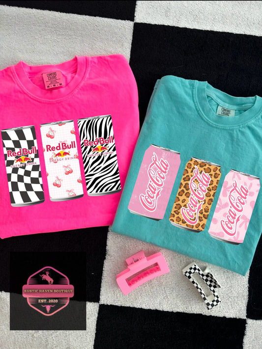 Animal Print Drink Tee *Right*