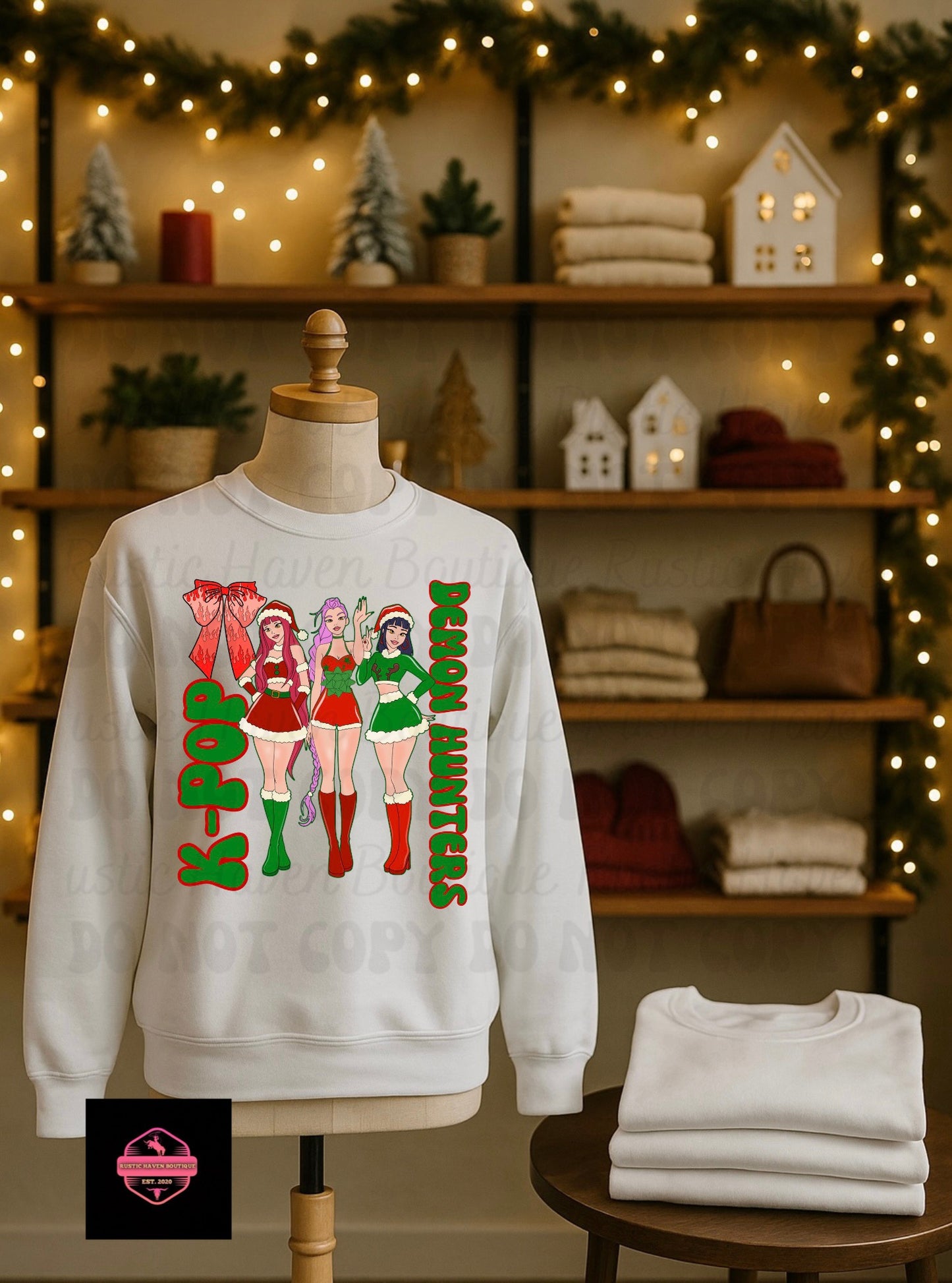 Christmas K-pop Youth Tee