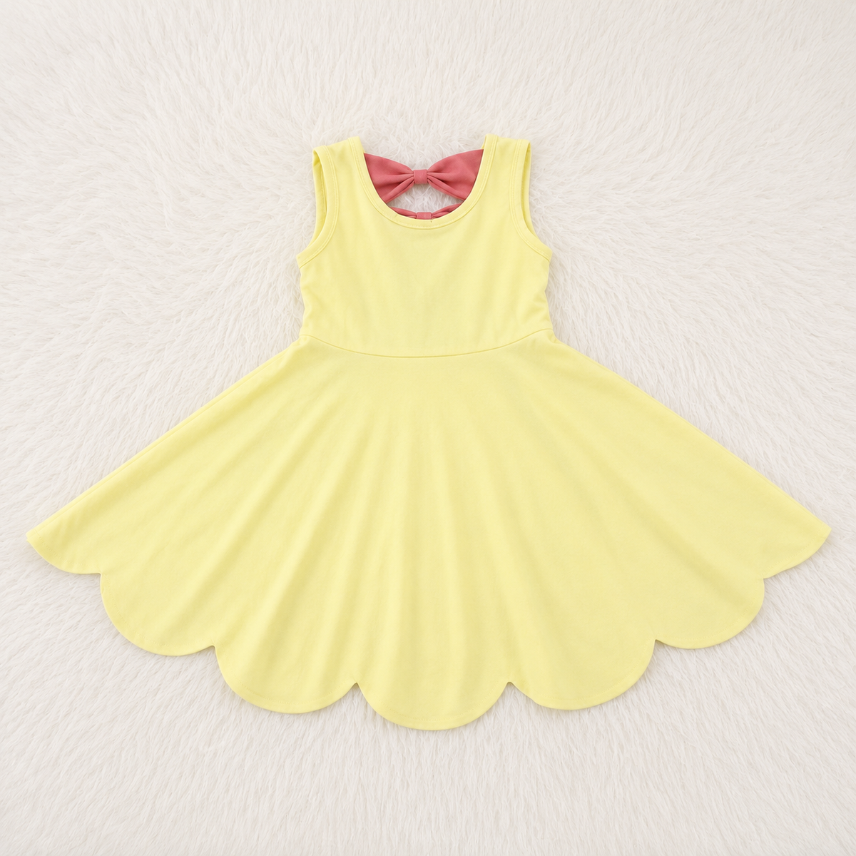 Yellow Yoga Dress