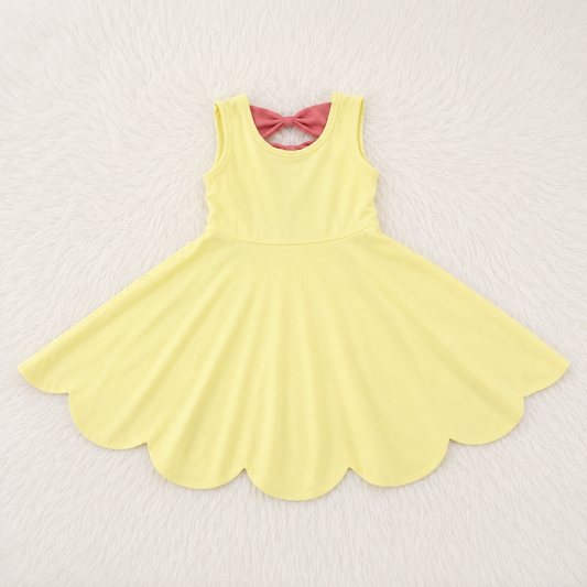 Yellow Yoga Dress