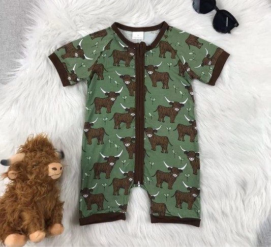 Green Highlander Bamboo Shorties