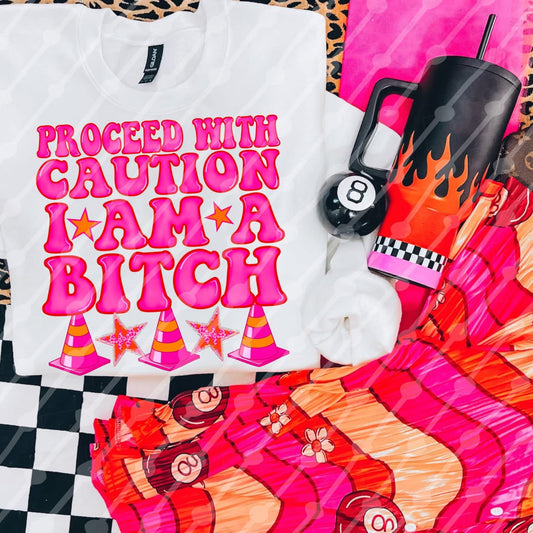 Proceed With Caution Tee
