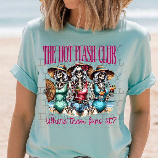 Hot Flash Club Tee