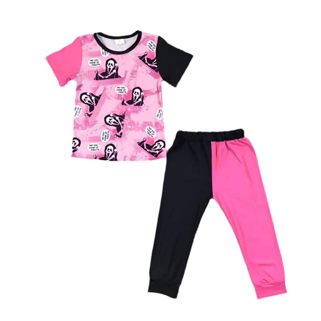 Black & Pink Scream Set