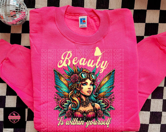 Beauty is Within Yourself Tee & Sweatshirt