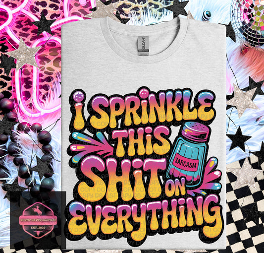 Sarcasm Sprinkled on Everything