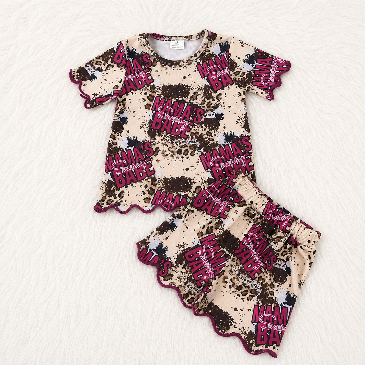 Mamas Babe Short Set