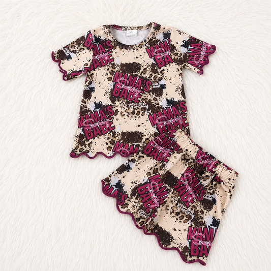 Mamas Babe Short Set