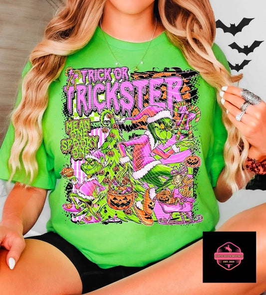 Trick or Trickster Halloween T-Shirt | Spooky Costume Tee