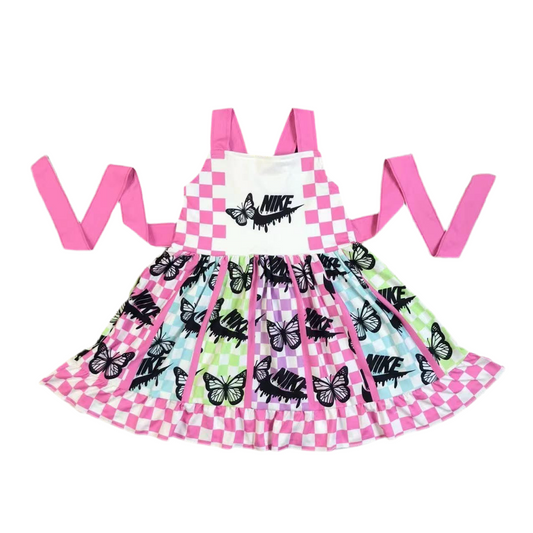 Pink Drip Dress