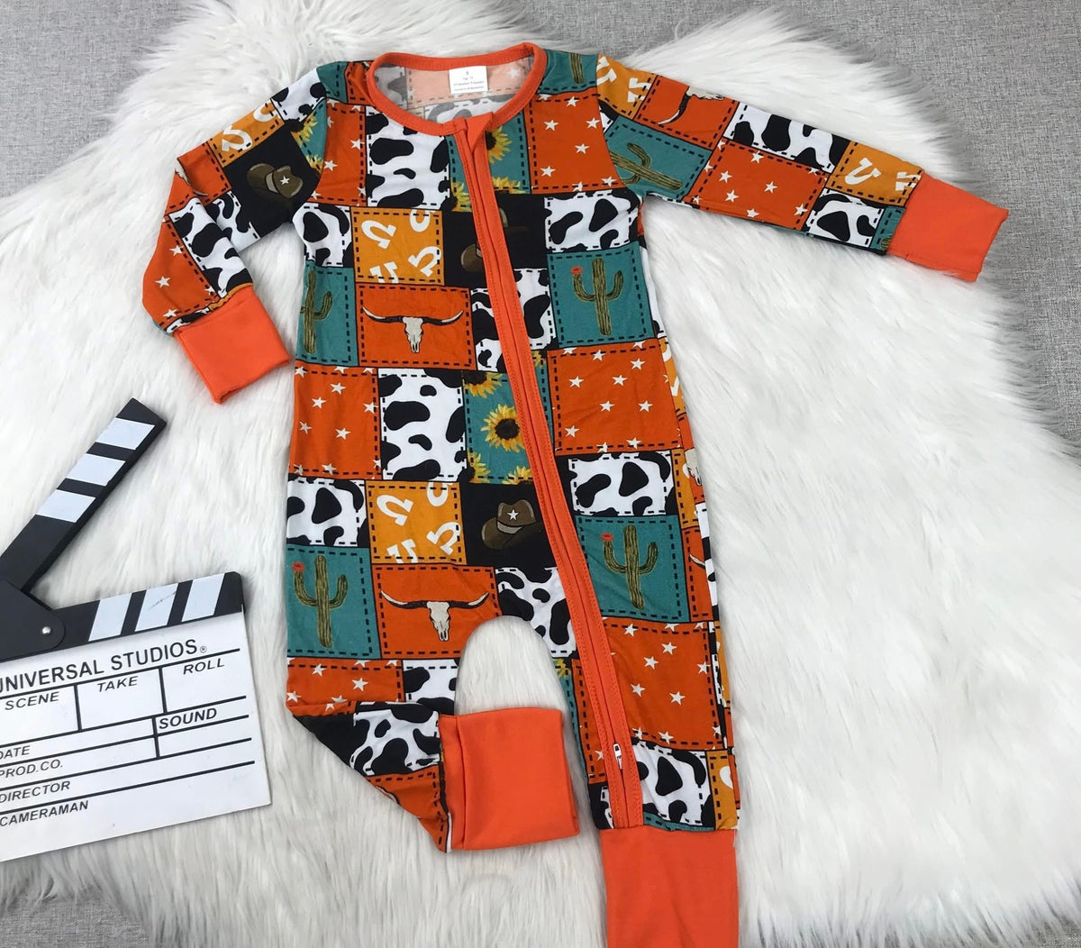Sunset Western Bamboo Onesie