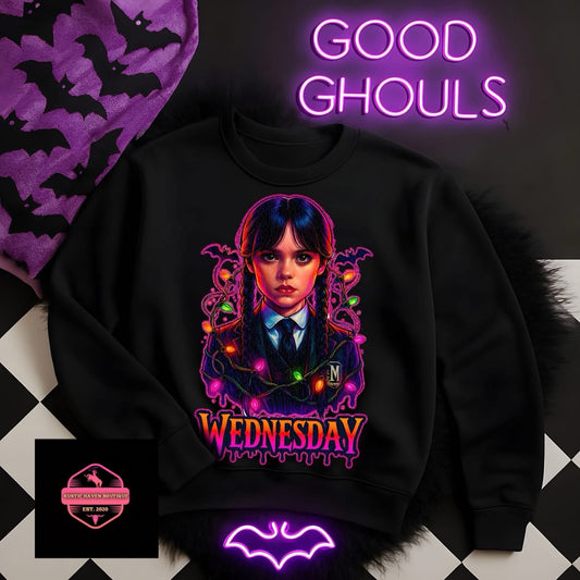 Wednesday Vibes T-Shirt | Dark Academia Aesthetic Tee