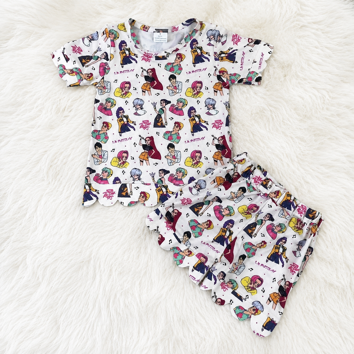 K-pop  Short Set
