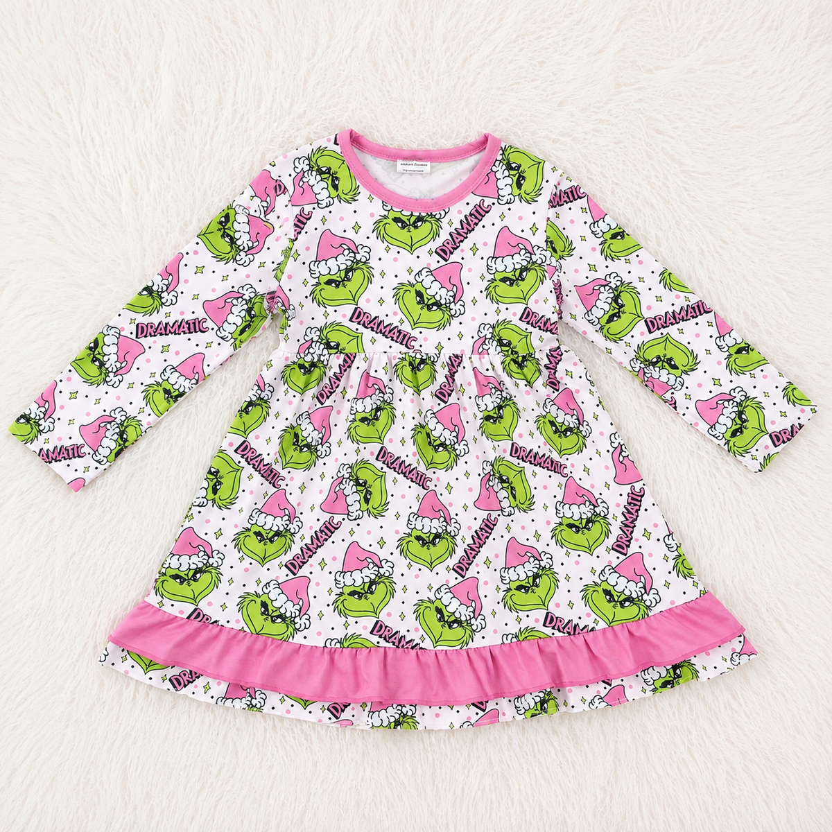 Dramatic Christmas Dress