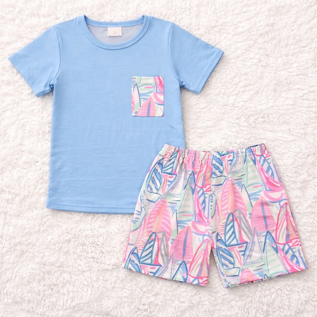 Pastel Short Set