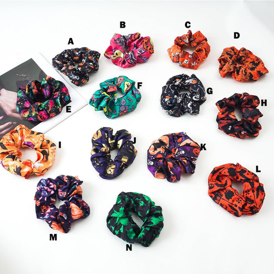 Halloween Scrunchies