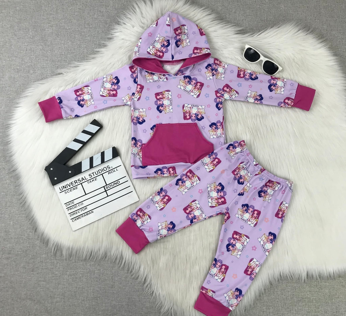 K-pop Huntr/X Hoodie Set