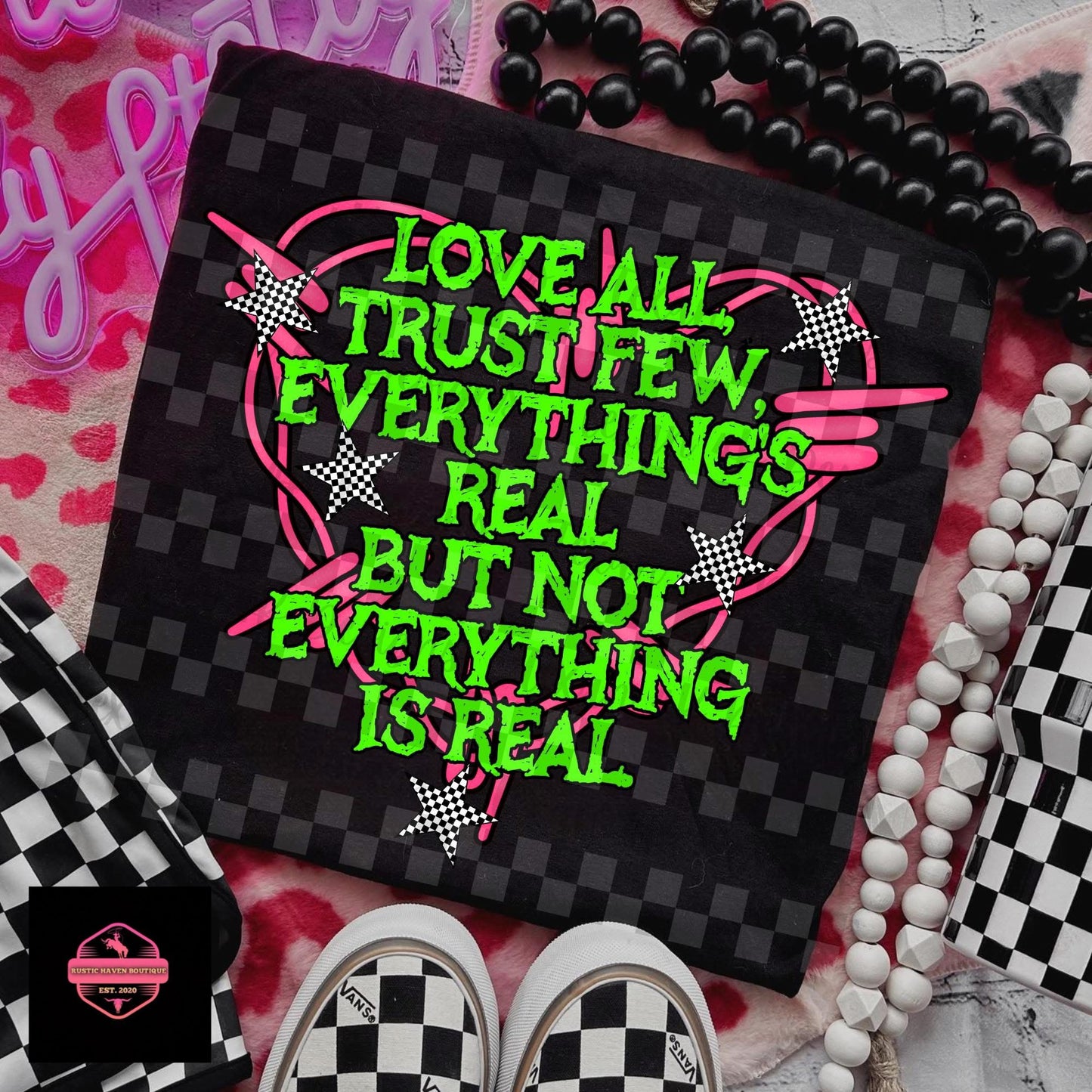 Love All Trust Few Tee & Sweatshirt