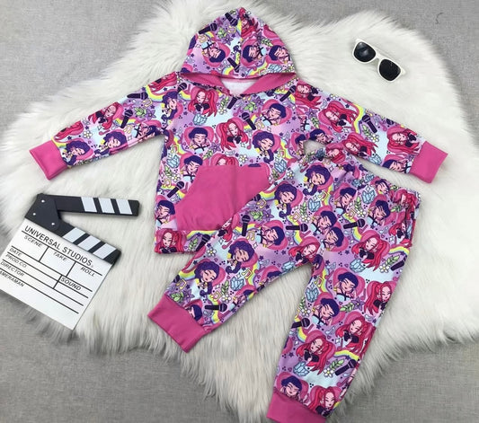 K-pop Hoodie Set