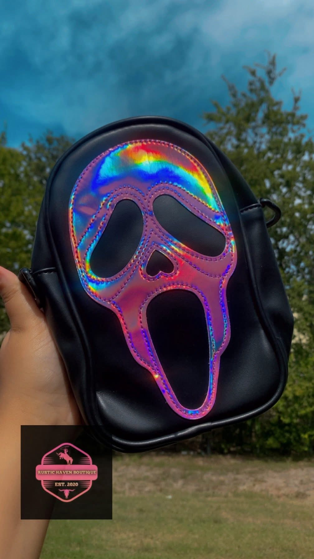 Ghost Face Crossbody