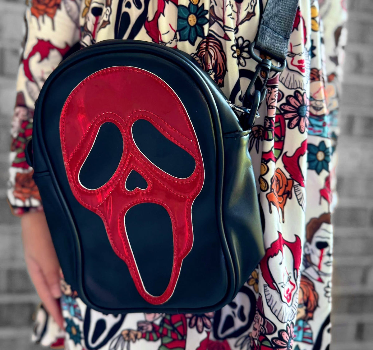 Ghost Face Crossbody