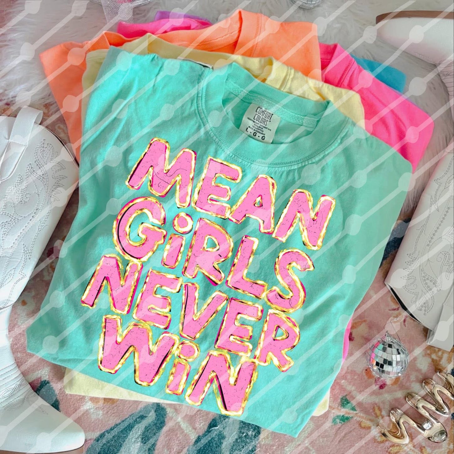 Mean Girls Never Win Tee