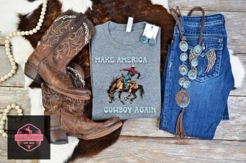 Make America Cowboy Tee