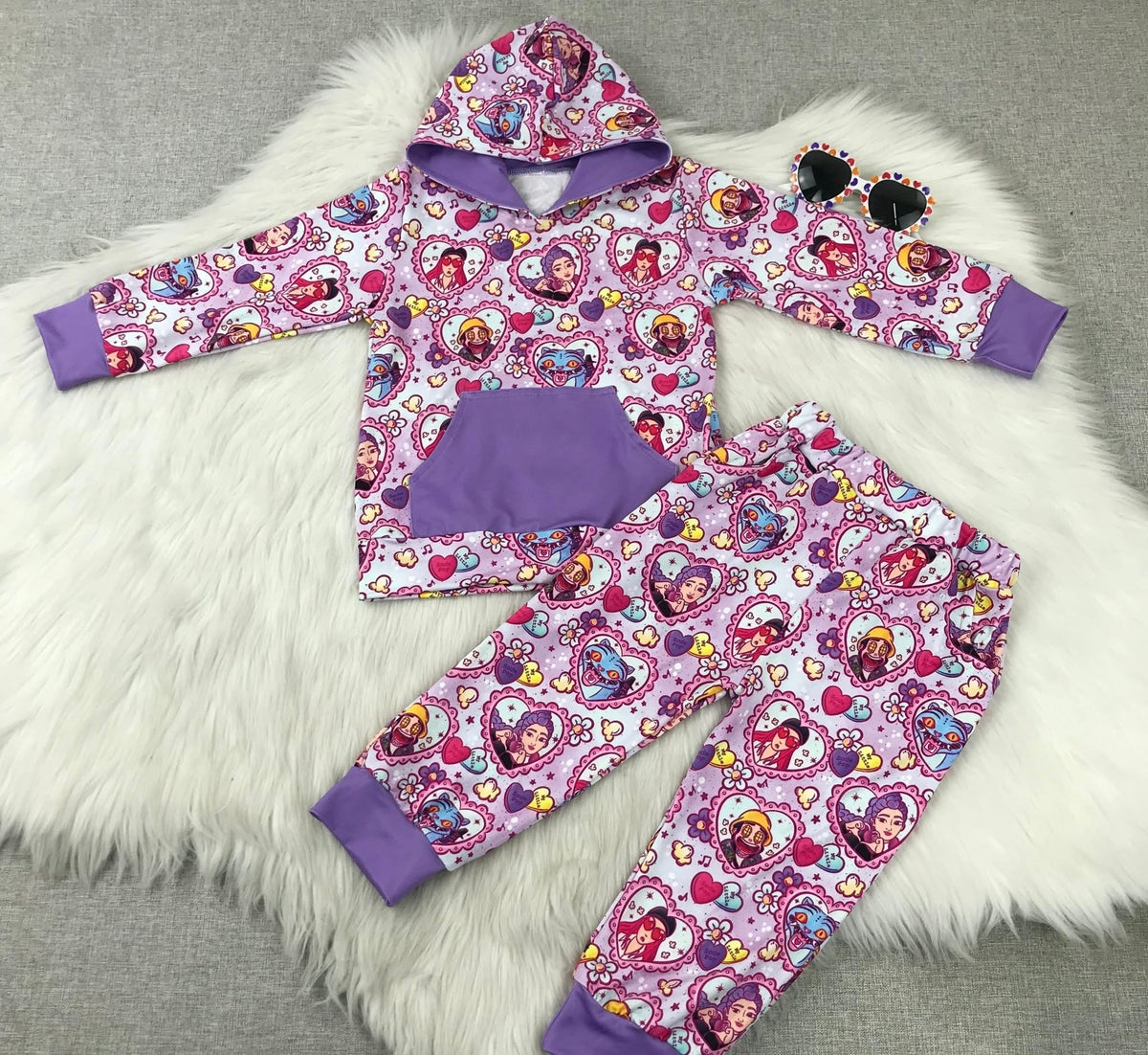 K-pop My Little Soda Pop Hoodie Set