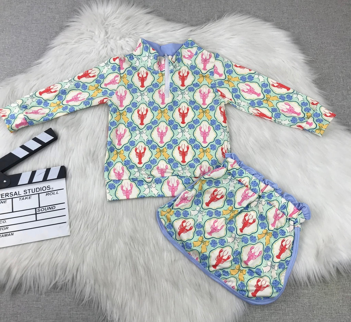 Lobster Skirt Set