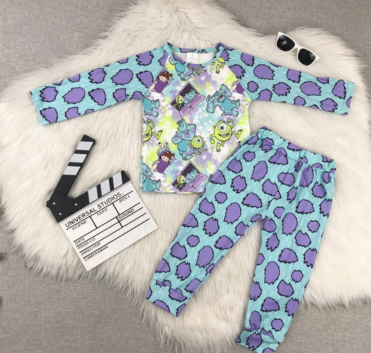 Monsters PJ Set