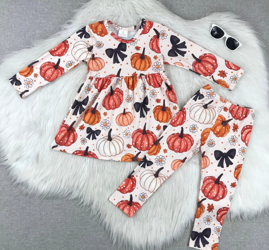 Pumpkins & Bows Set