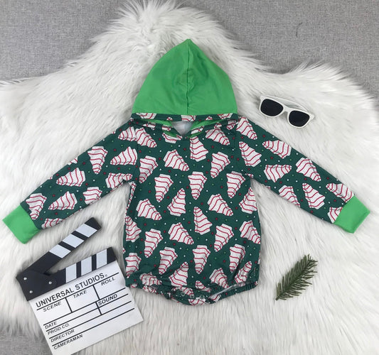 Green TreeCake Hooded Leo