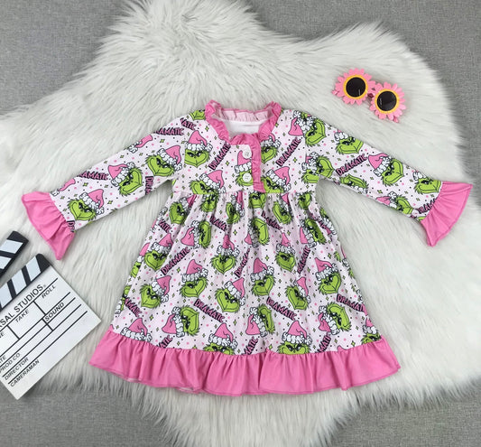 Pink Dramatic Dress