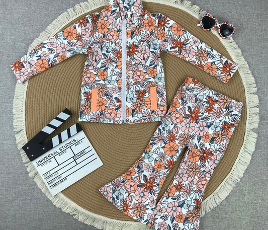 Floral Yoga Set