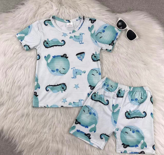 Sea Animal Short Set