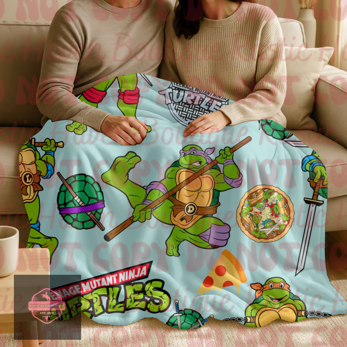 Turtles Blanket
