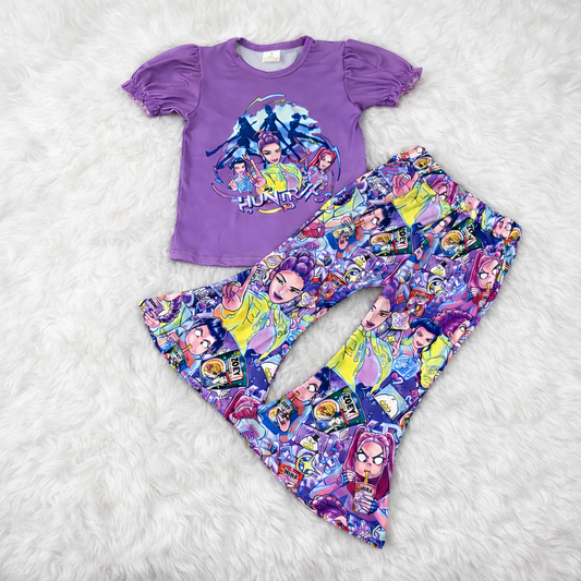 K-pop Purple Huntr Set