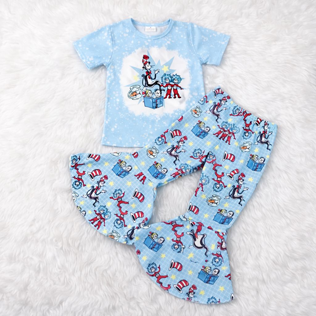 Cat and Sally Bellbottom Set
