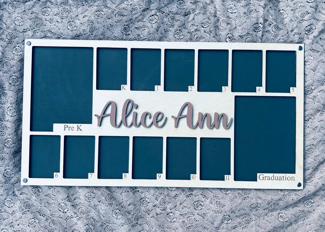 Personalized Photo Frames From Birth to Graduation