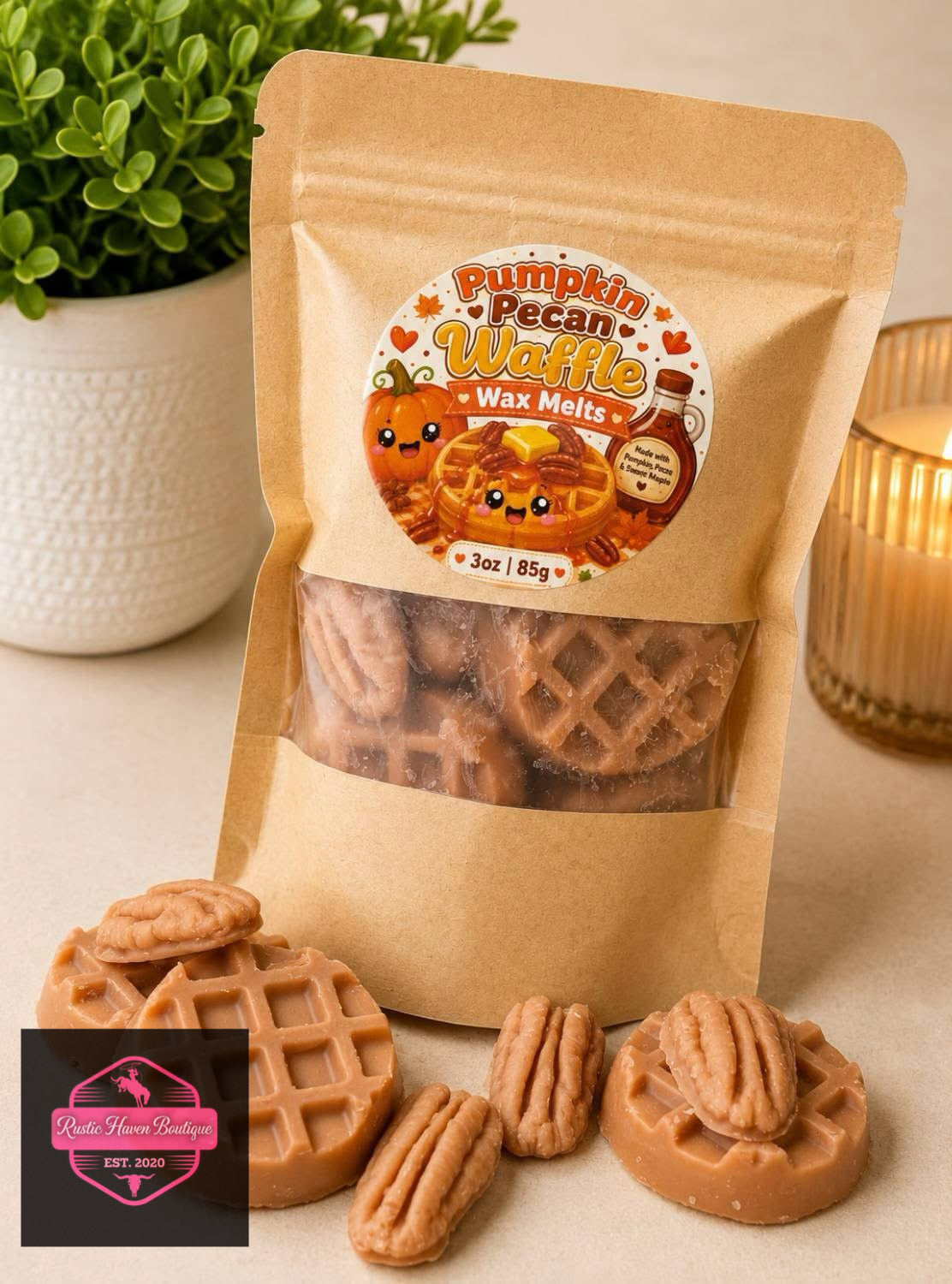 Pumpkin Pecan Waffle Bag