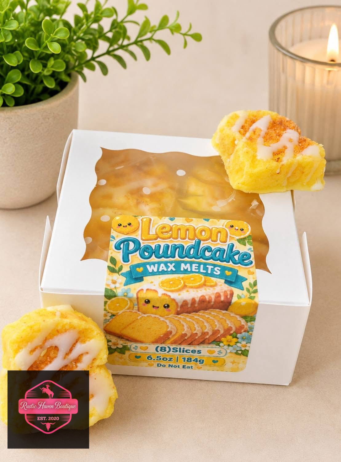 Lemon Poundcake Wax Melt 8ct